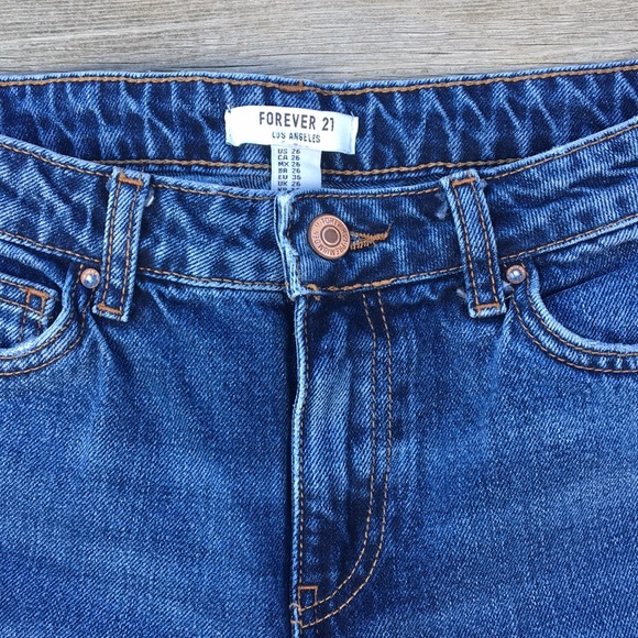 Forever 21 Cool Denim Wide Leg Jeans - Picture 3 of 9